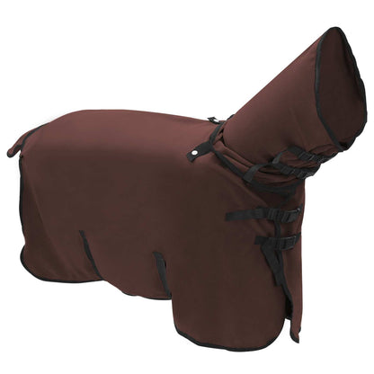 Horse Blanket Full Dark Brown 95 cm Polyester