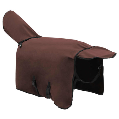 Horse Blanket Full Dark Brown 95 cm Polyester