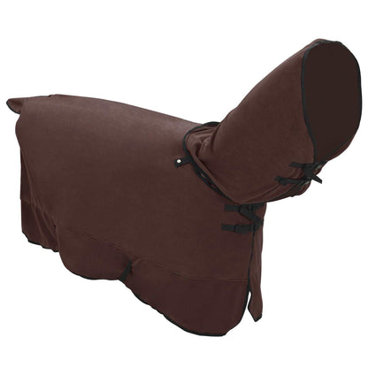 Horse Blanket Full Dark Brown 165 cm Polyester