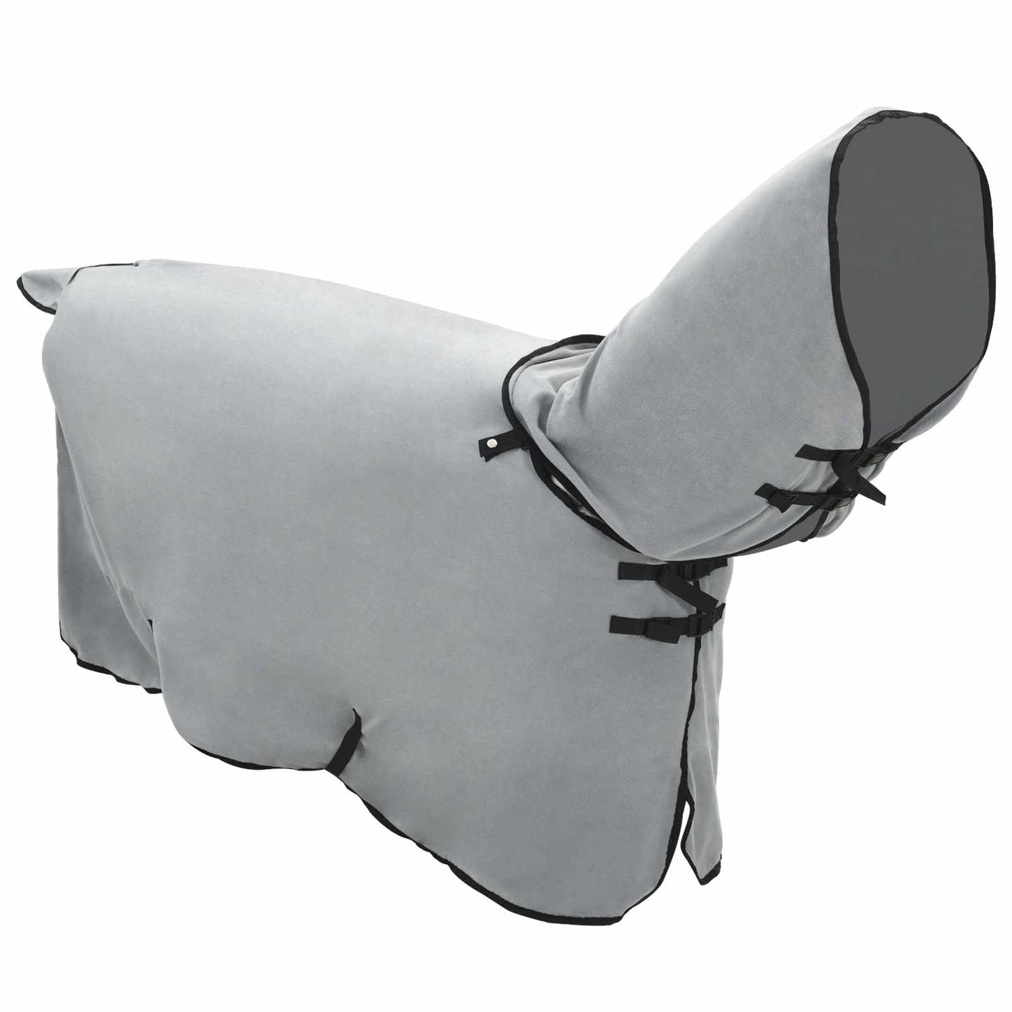 Horse Blanket Full Light Grey and Pink 105 cm Polyester