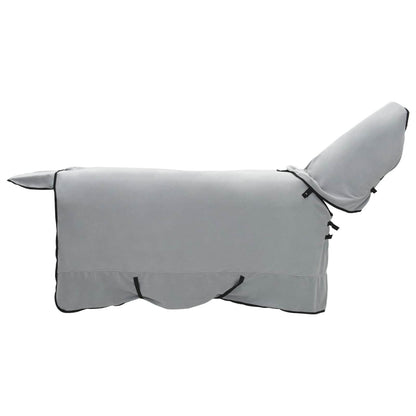 Horse Blanket Full Light Grey and Pink 125 cm Polyester