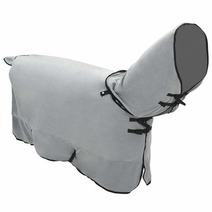 Horse Blanket Full Light Grey and Pink 135 cm Polyester