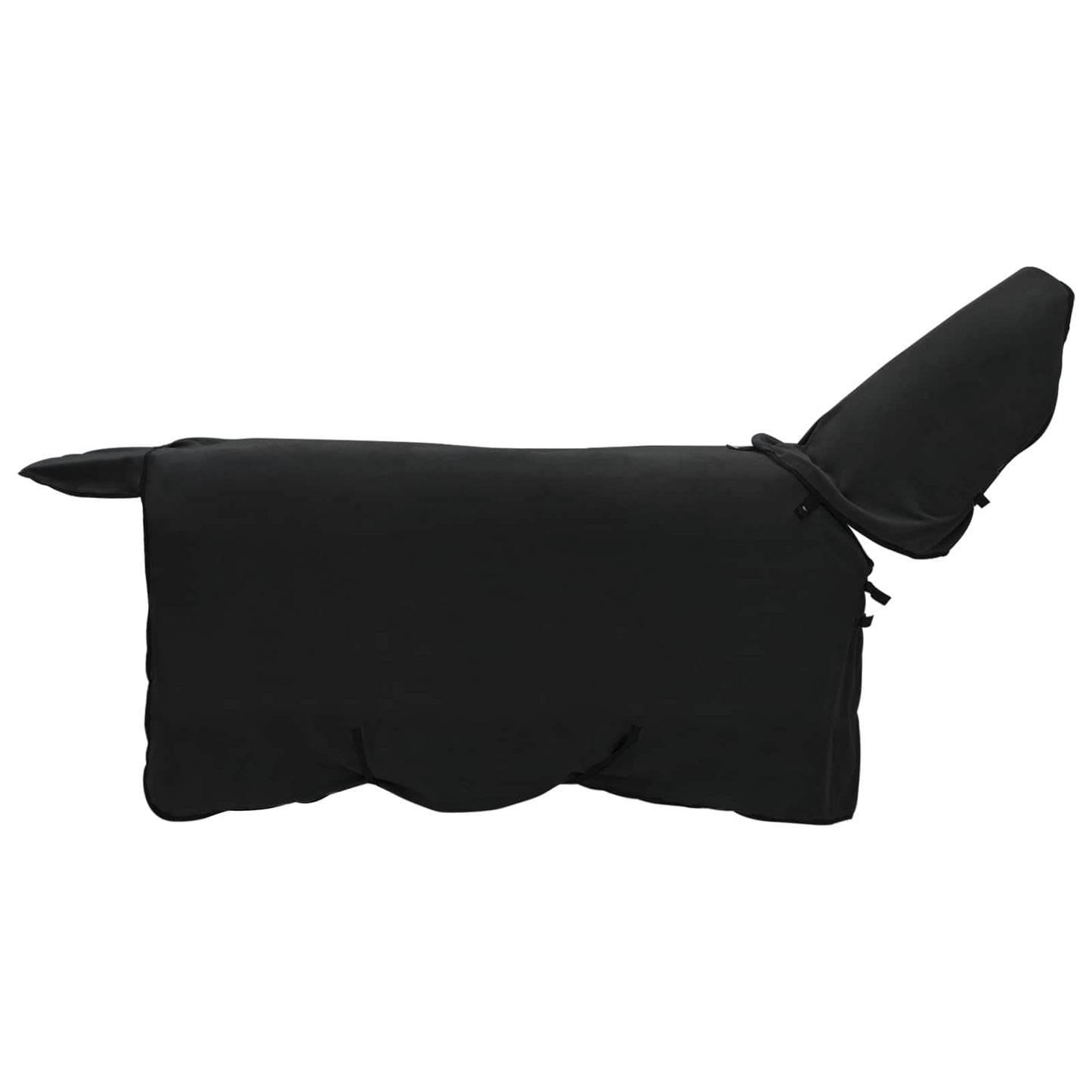 Horse Blanket Black 115 cm Polyester