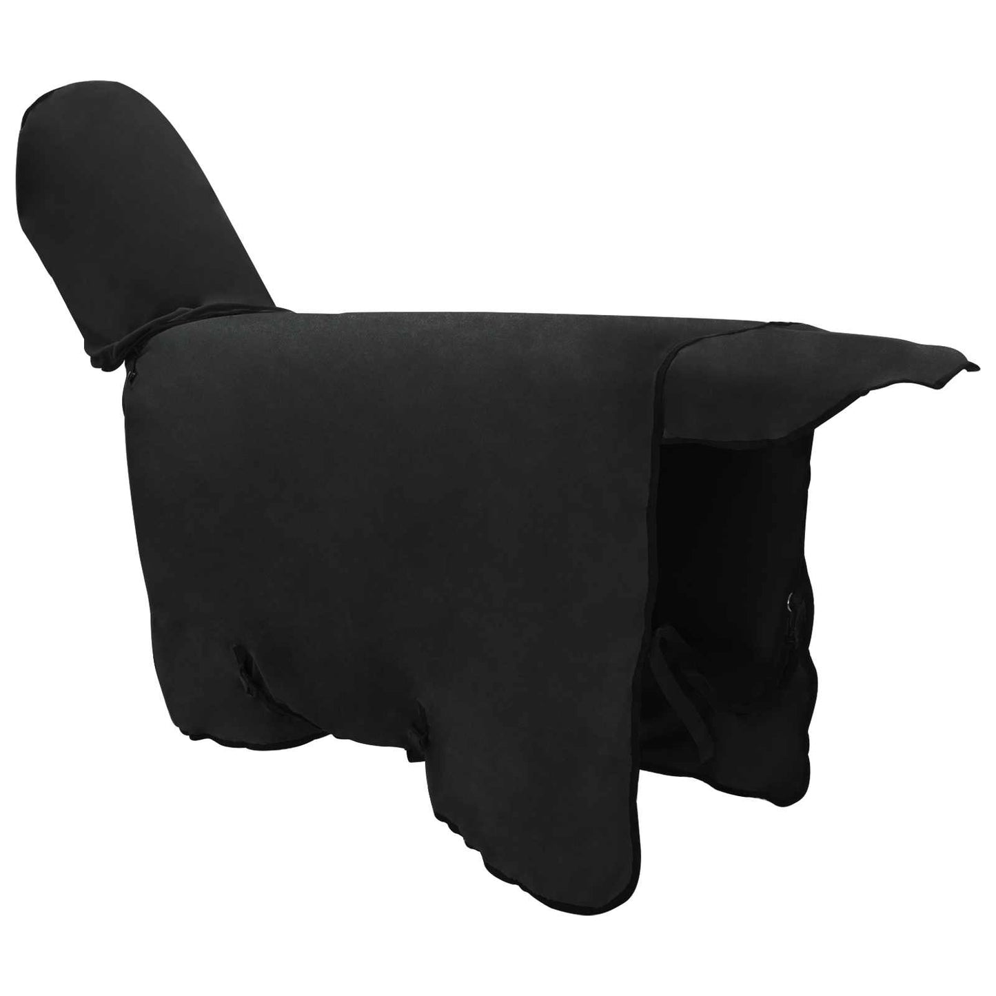 Horse Blanket Black 115 cm Polyester