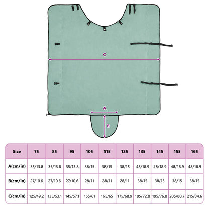 Horse Blanket Special Green Polyester