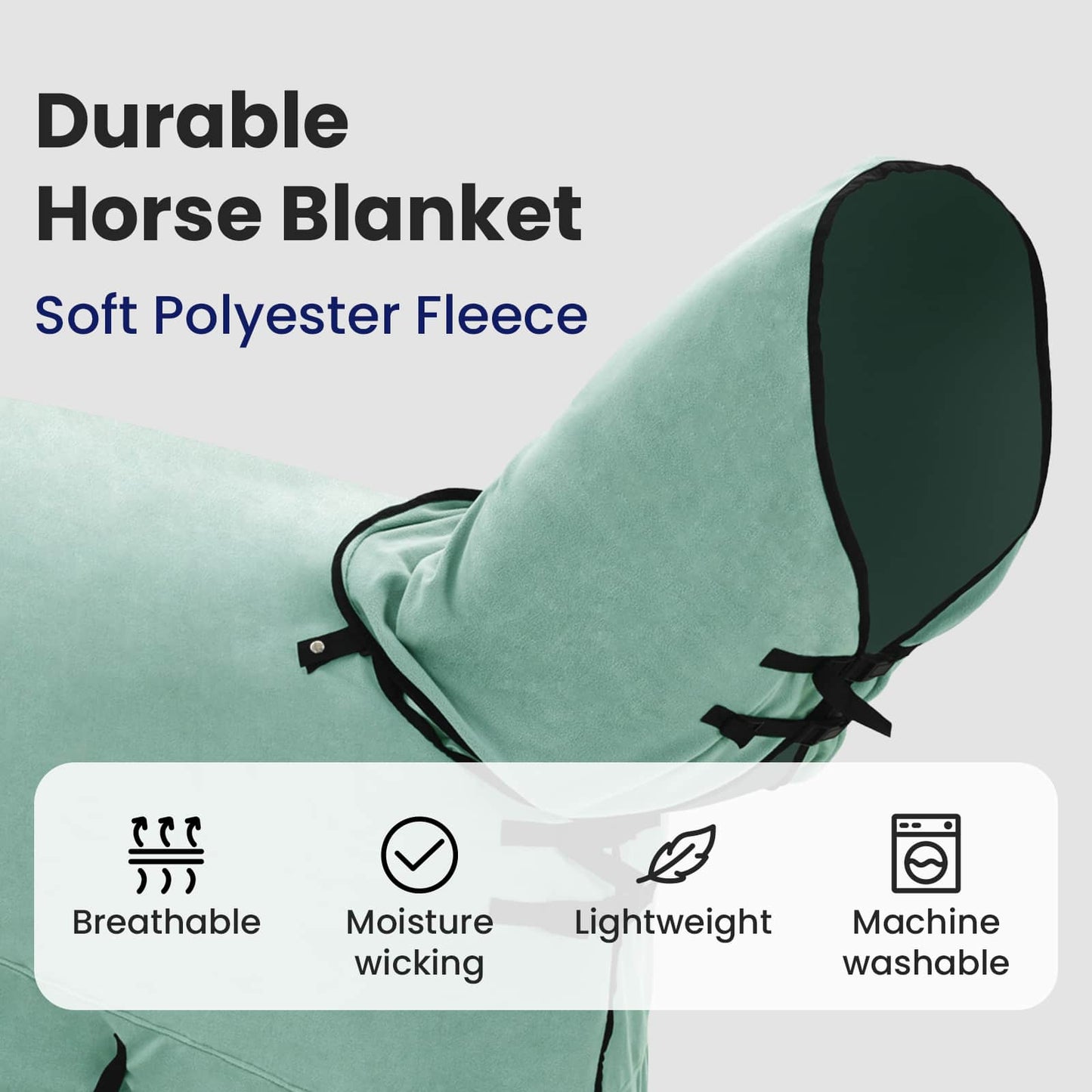 Horse Blanket Special Green 145 cm Polyester