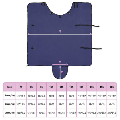 Horse Blanket Navy Blue 95 cm Polyester