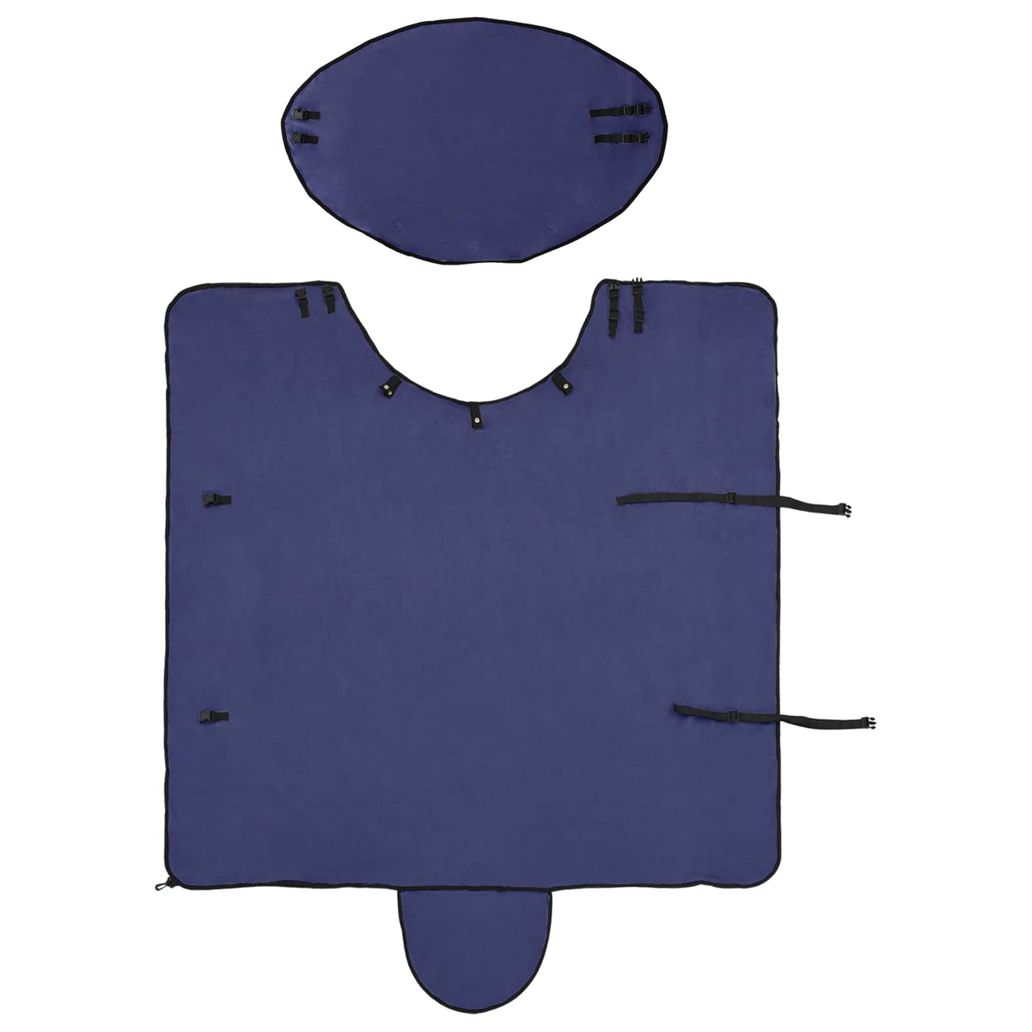 Horse Blanket Navy Blue 95 cm Polyester