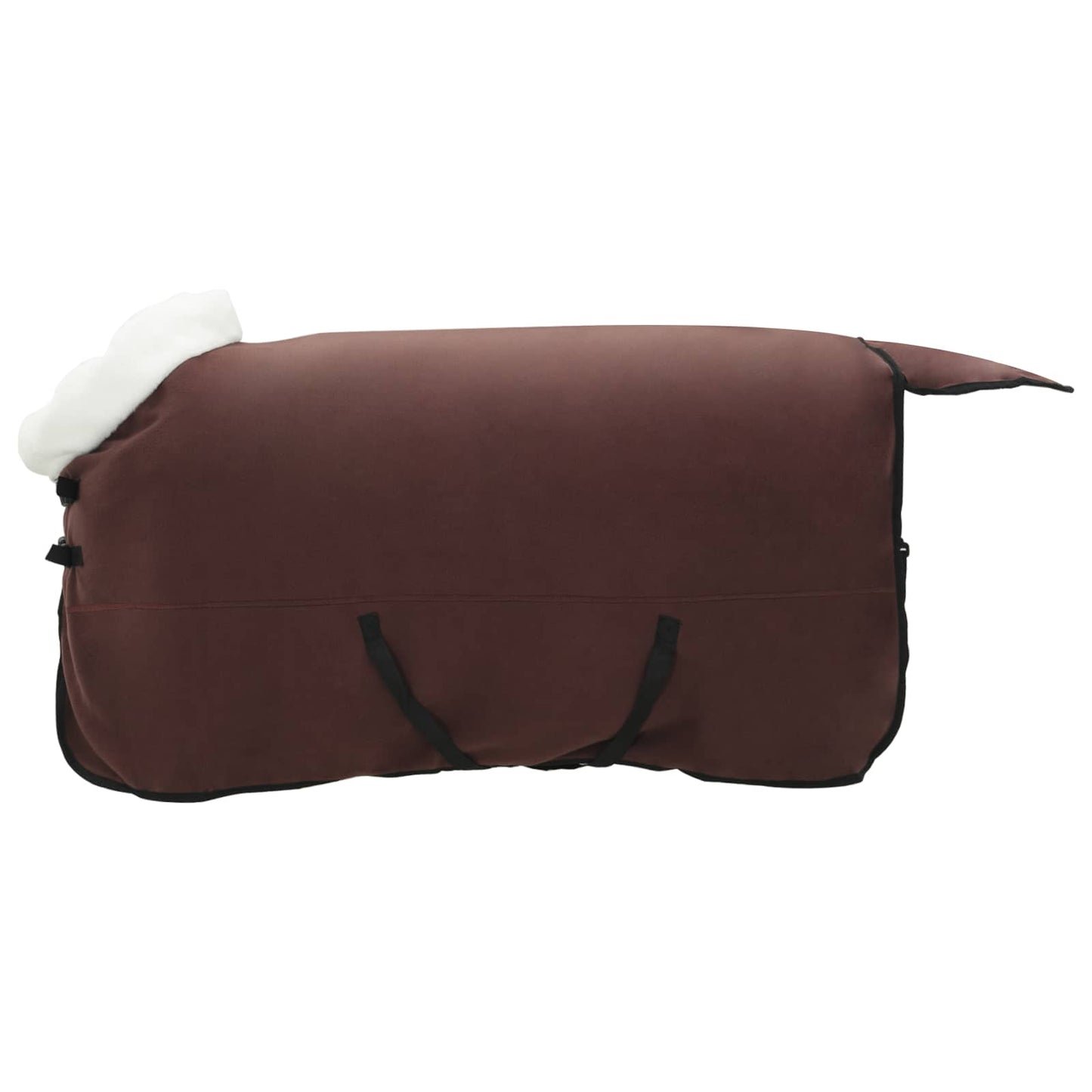 Horse Blanket Full Dark Brown 145 cm Polar fleece