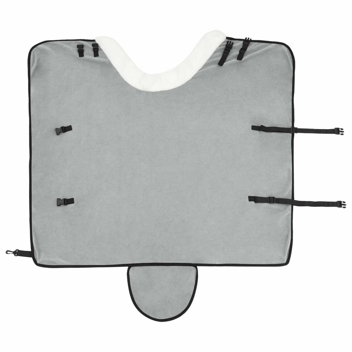 Horse Blanket Full Light Grey 75 cm Polar fleece