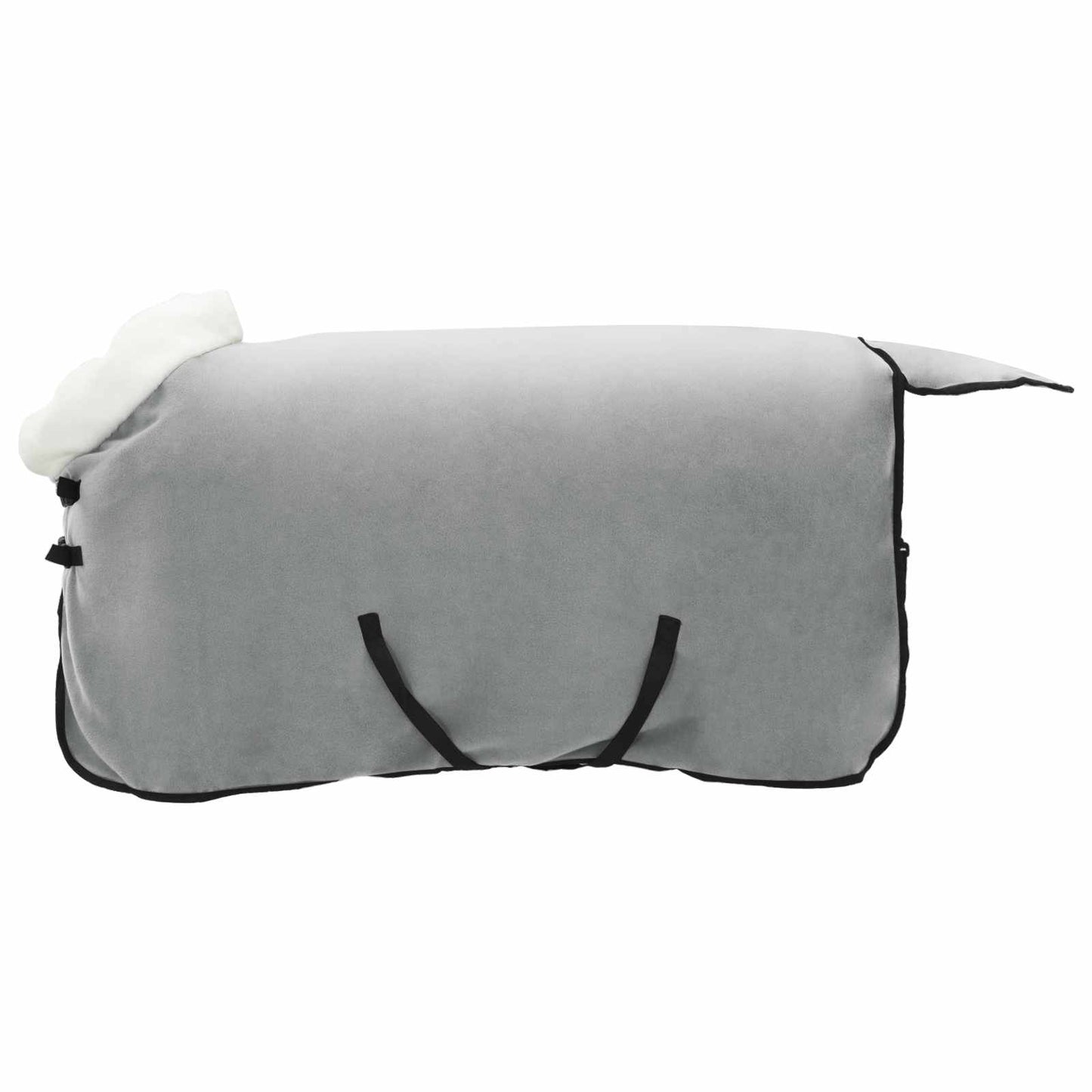 Horse Blanket Full Light Grey and Pink 115 cm Polar fleece