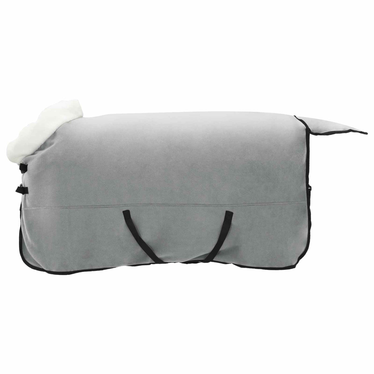 Horse Blanket Full Light Grey and Pink 165 cm Polar fleece