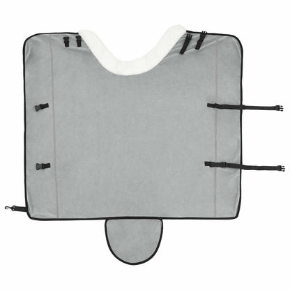 Horse Blanket Full Light Grey and Pink 165 cm Polar fleece
