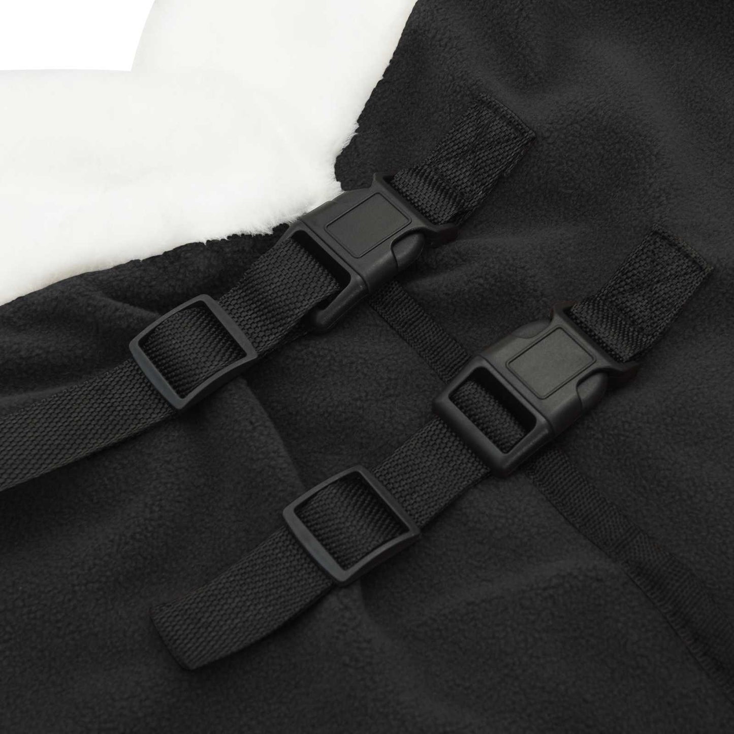 Horse Blanket Black 165 cm Polar fleece