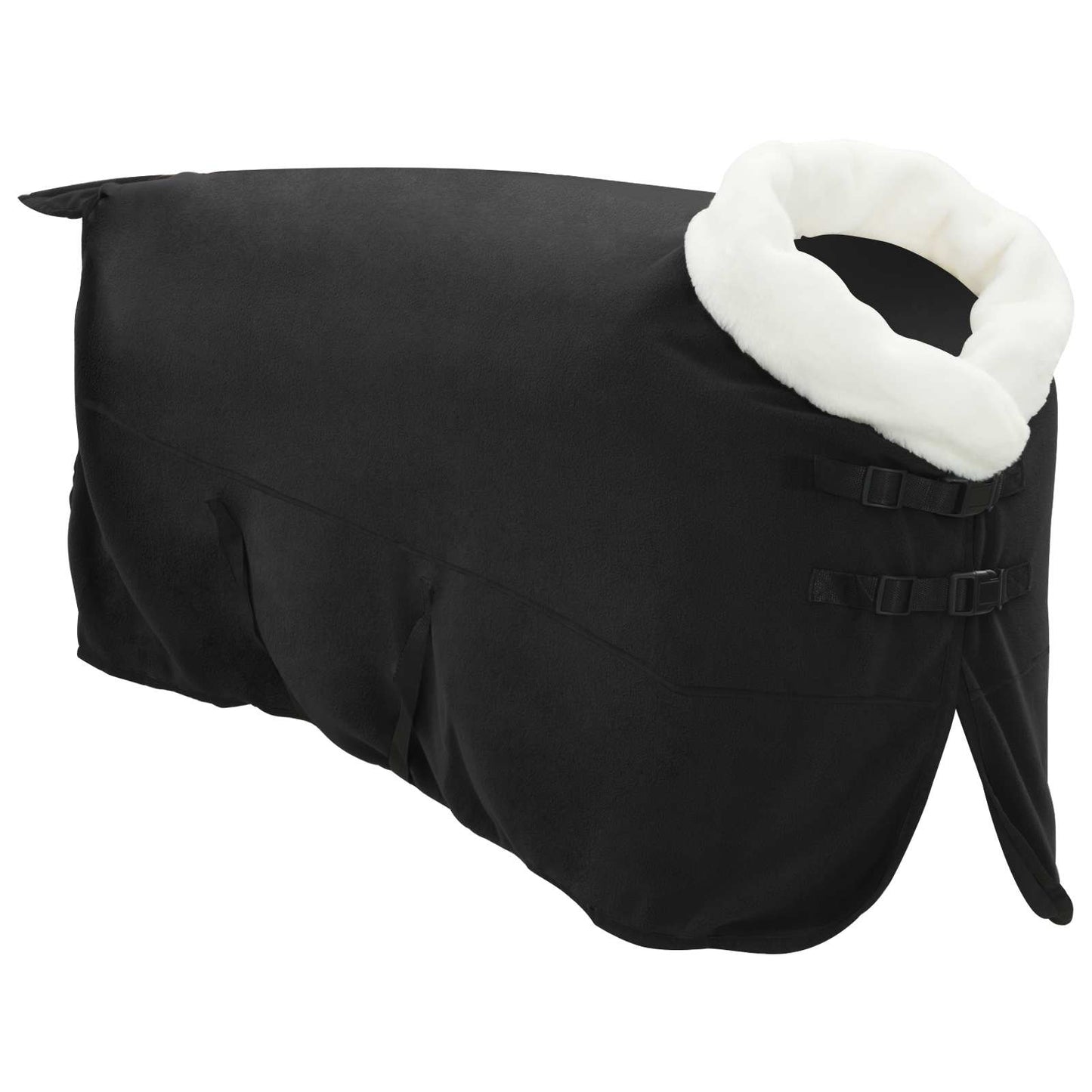 Horse Blanket Black 165 cm Polar fleece