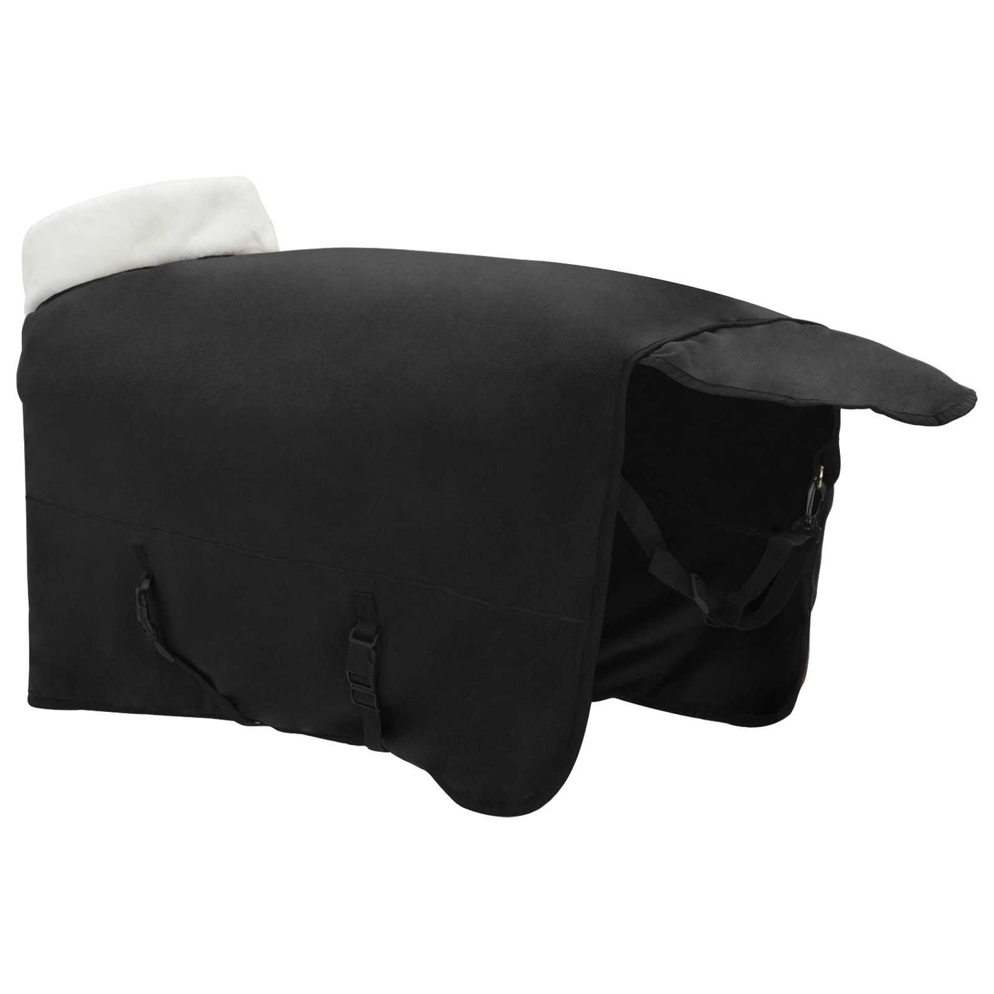 Horse Blanket Black 165 cm Polar fleece