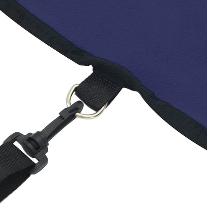 Horse Blanket Navy Blue 165 cm Polar fleece