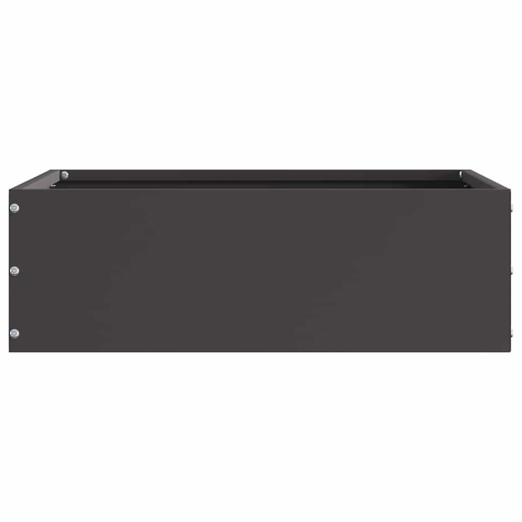 Lawn Edging Black 40 x 40 x 13 cm Steel
