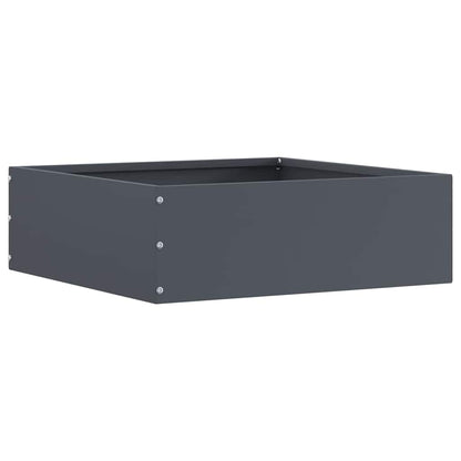 Lawn Edging Anthracite 40 x 40 x 13 cm Steel