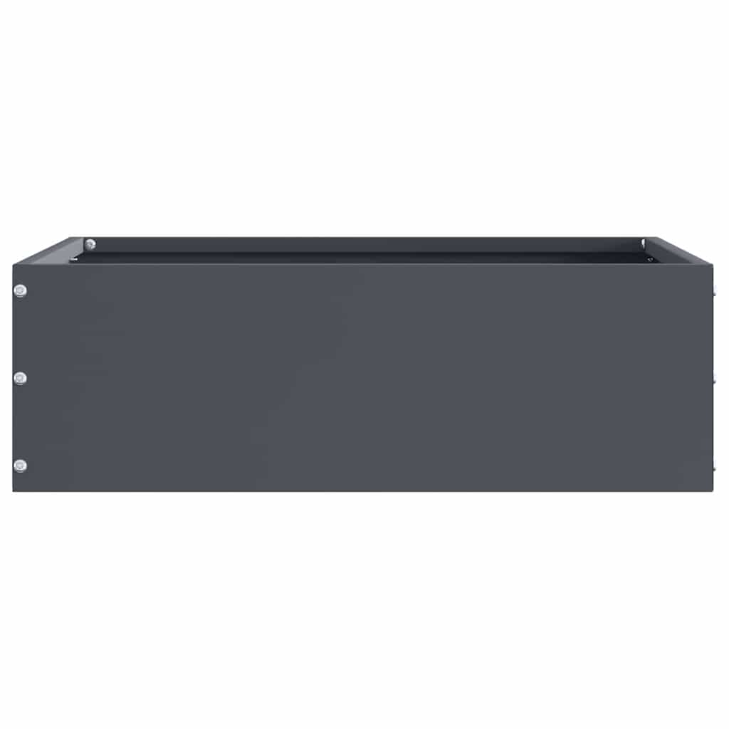 Lawn Edging Anthracite 40 x 40 x 13 cm Steel