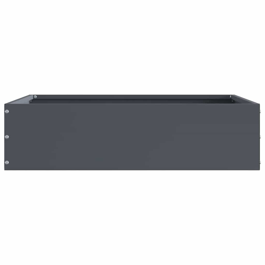 Lawn Edging Anthracite 50 x 50 x 13 cm Steel