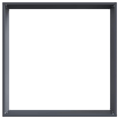 Lawn Edging Anthracite 50 x 50 x 13 cm Steel