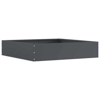Lawn Edging Anthracite 60 x 60 x 13 cm Steel