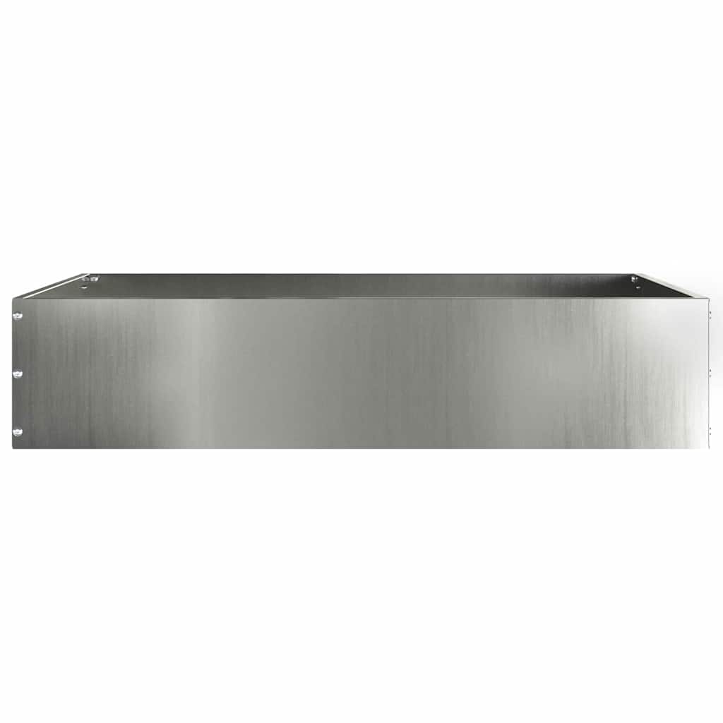 Lawn Edging Silver 60 x 60 x 13 cm Galvanised Steel