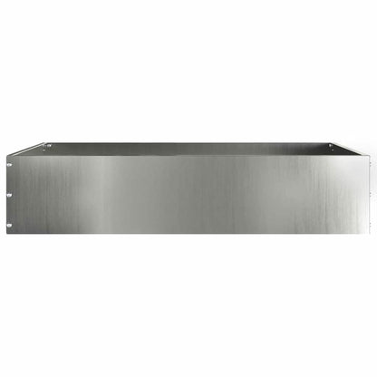 Lawn Edging Silver 60 x 60 x 13 cm Galvanised Steel