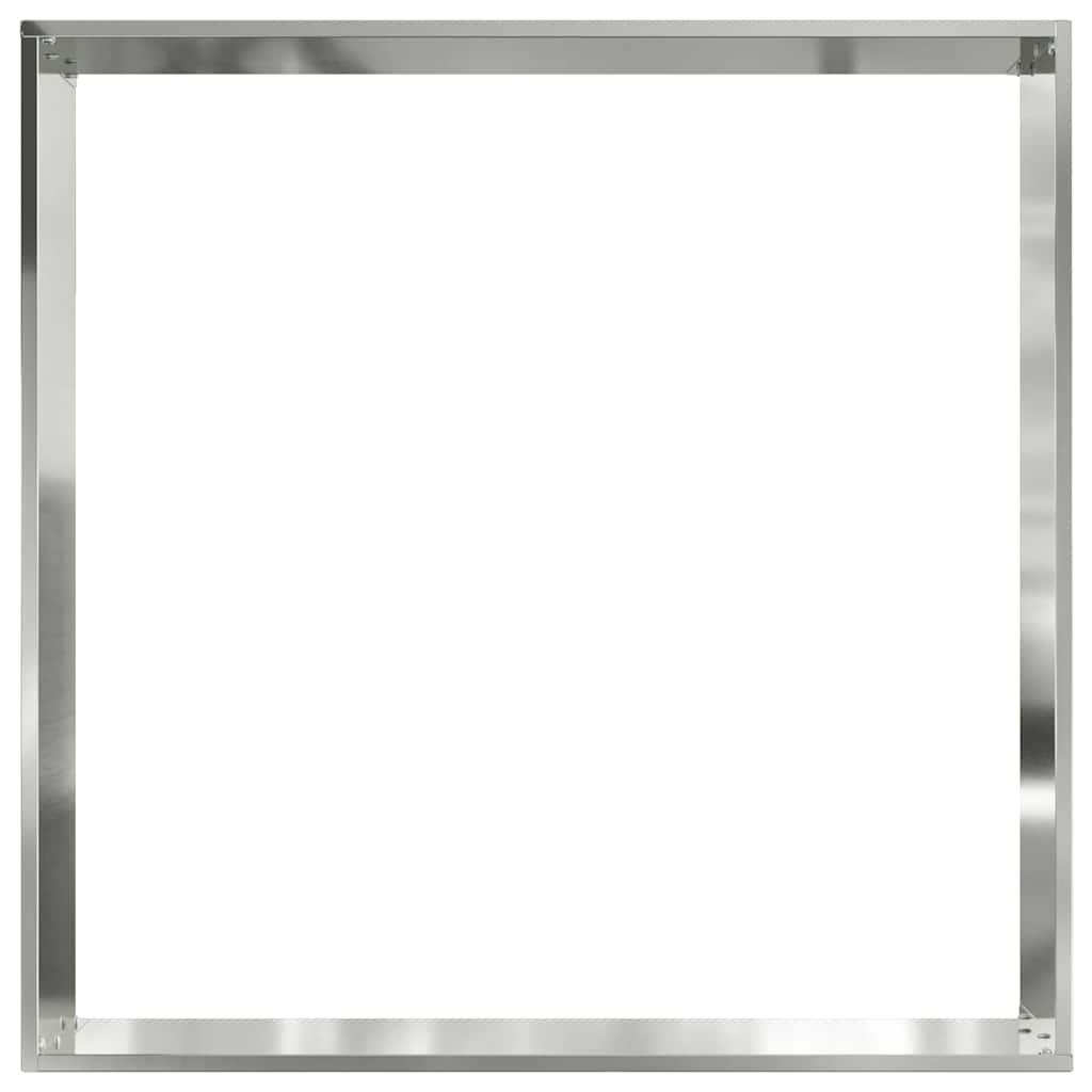 Lawn Edging Silver 60 x 60 x 13 cm Galvanised Steel