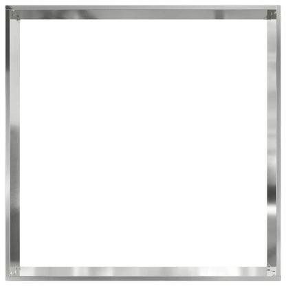 Lawn Edging Silver 60 x 60 x 13 cm Galvanised Steel
