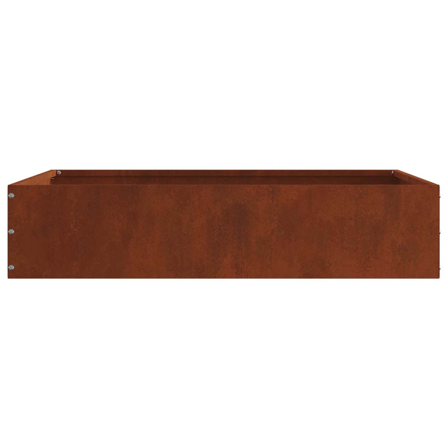 Lawn Edging 6 pcs Rusty 60 x 60 x 13 cm Weathering Steel