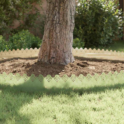 Lawn Edgings 20 pcs Silver 103 x 0.05 x 22 cm Galvanised Steel