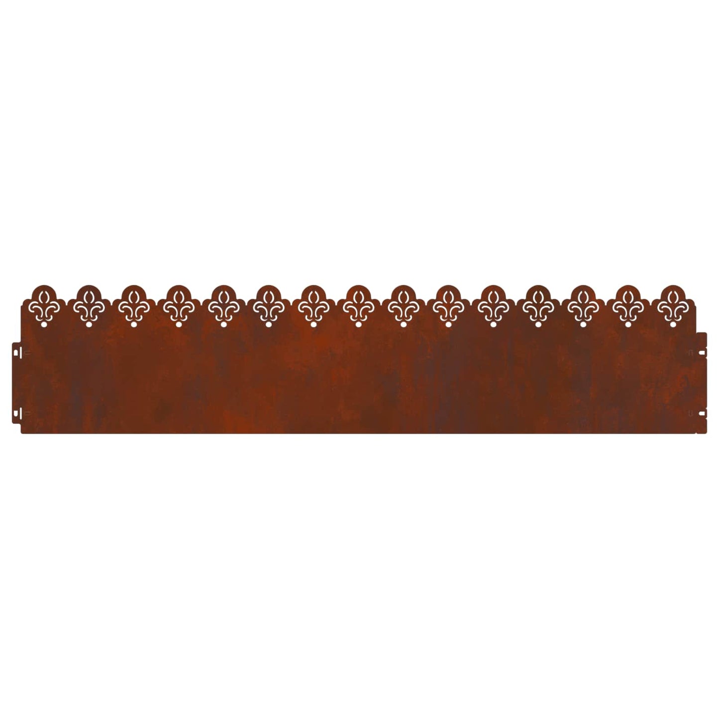 Lawn Edgings 20 pcs Rusty 103 x 0.05 x 22 cm Weathering Steel