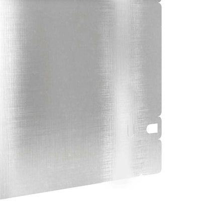 Lawn Edgings 20 pcs 103 x 0.05 x 22 cm Stainless Steel Silver
