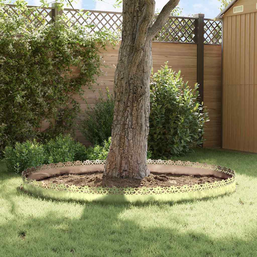 Lawn Edgings 30 pcs 103 x 0.05 x 22 cm Stainless Steel Silver
