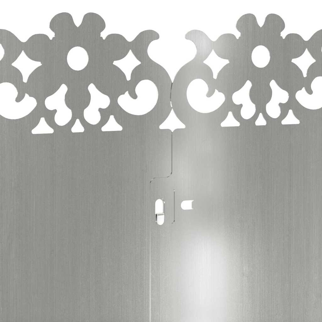 Lawn Edgings 10 pcs Silver 103 x 0.05 x 22 cm Galvanised Steel