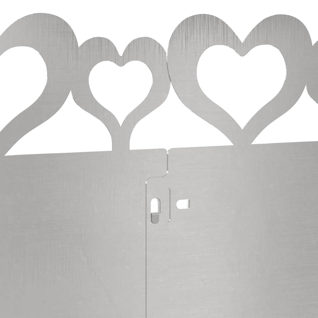 Lawn Edgings 30 pcs 103 x 0.05 x 22 cm Stainless Steel Silver