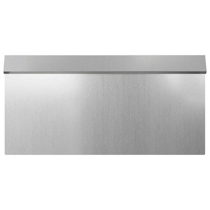 Snail Fence Silver 50 x 3.5 x 25 cm Galvanised Steel