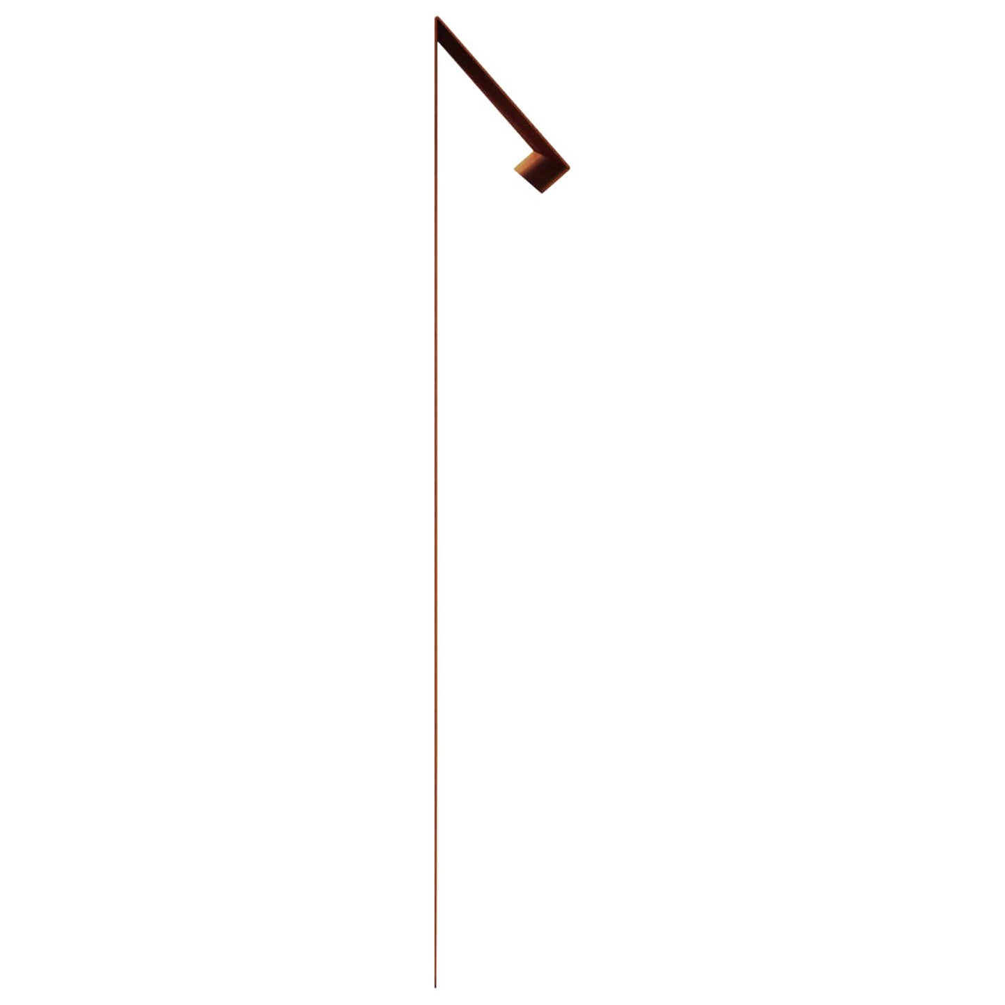 Snail Fence Rusty 50 x 3.5 x 25 cm Weathering Steel