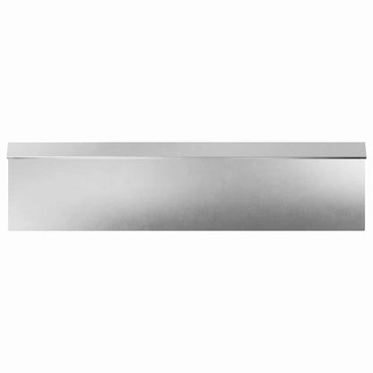 Snail Fence 100 x 3.5 x 25 cm Stainless Steel Silver