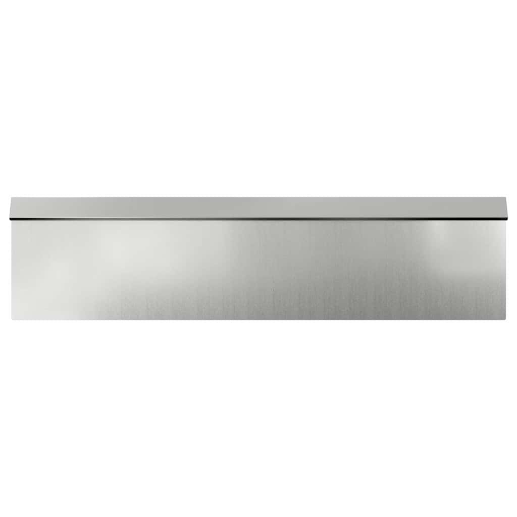 Snail Fence 4 pcs Silver 100 x 3.5 x 25 cm Galvanised Steel