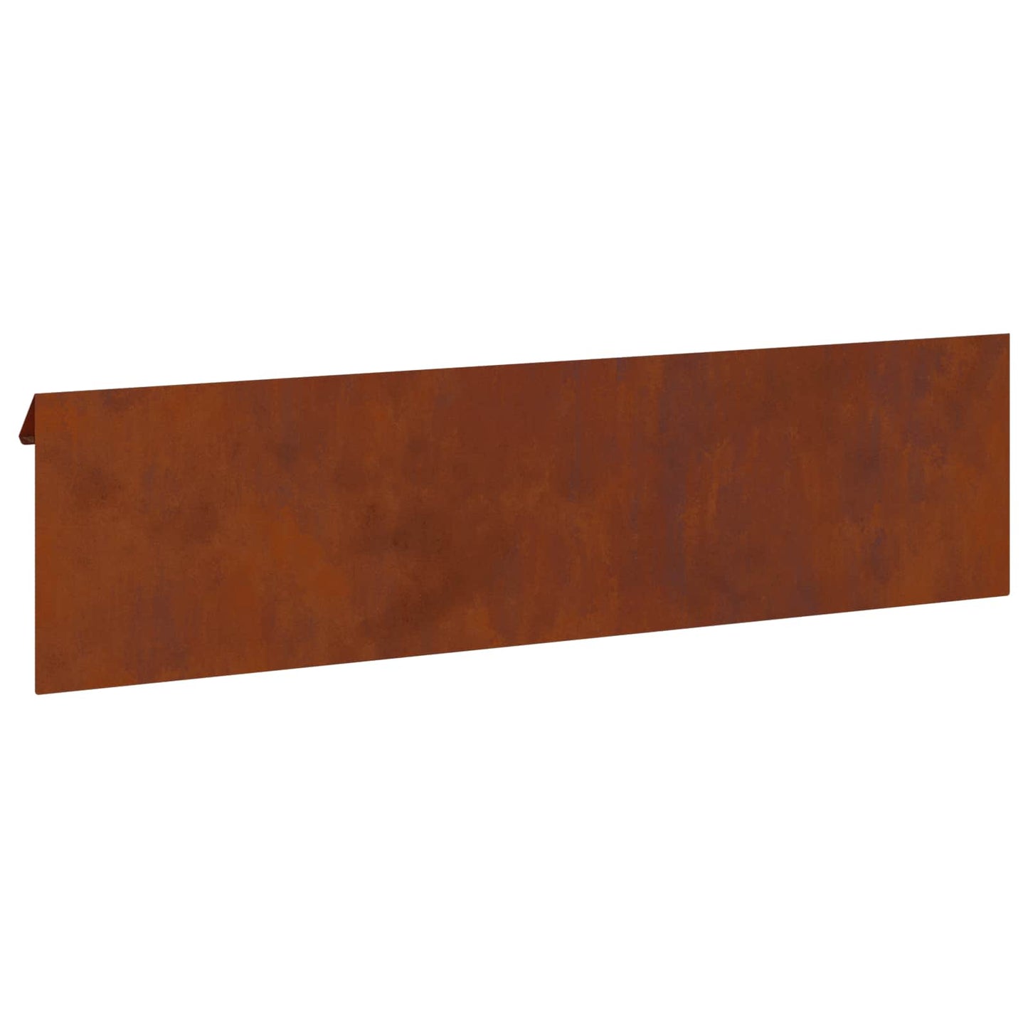 Snail Fence Rusty 100 x 3.5 x 25 cm Weathering Steel