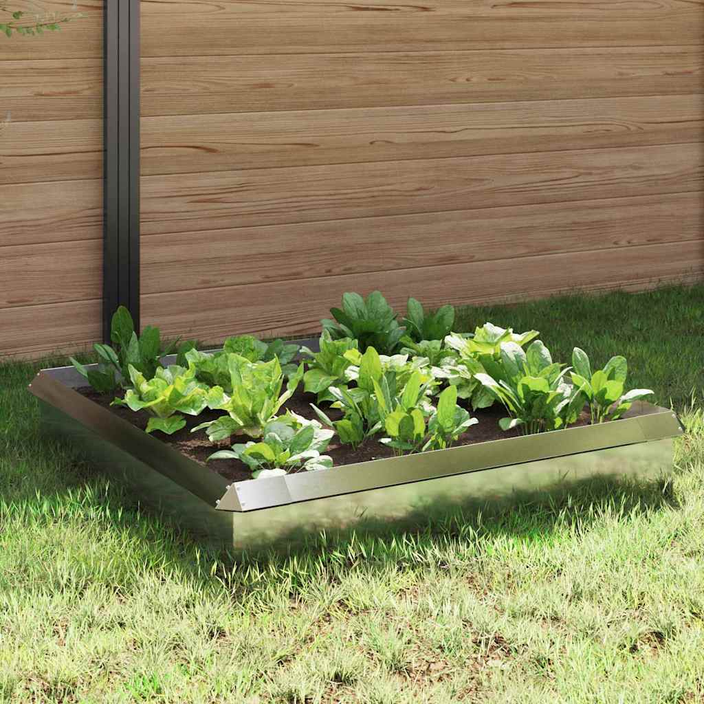 Snail Fences 8 pcs Silver Stainless Steel