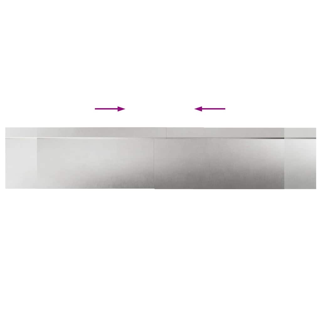 Snail Fences 8 pcs Silver Stainless Steel