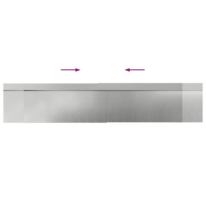 Snail Fences 8 pcs Silver Galvanised Steel