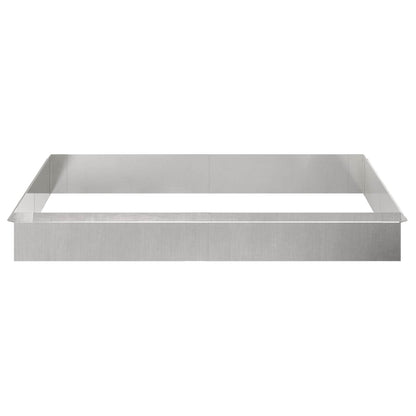 Snail Fences 12 pcs Silver Stainless Steel
