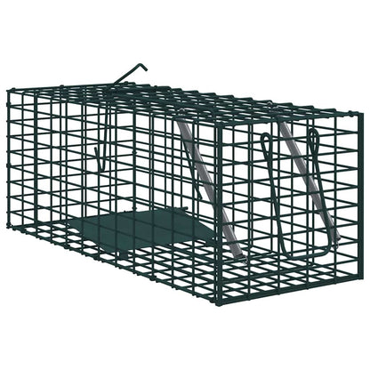 Animal Trap Green 31 x 13 x 12cm Steel