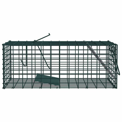 Animal Trap Green 31 x 13 x 12cm Steel