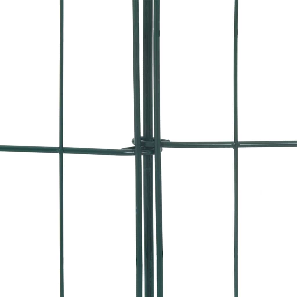 Pond Fence Set 5 pcs Green 100 x 50 cm Steel